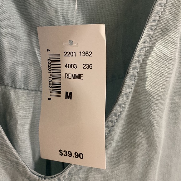 Kismet high low tank top with bow detail - Picture 3 of 6